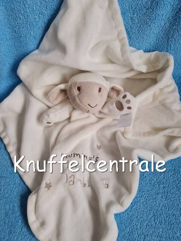 Early Days Primark schaap Mummy's little lamb  knuffeldoek wit