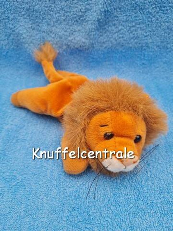 Happy Tails leeuw Edison liggend