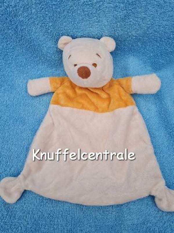 Primark Disney Winnie the Pooh knuffeldoek geel creme