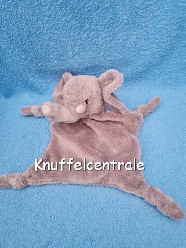 Anna Club Plush Olifant knuffeldoek knisper (zonder label)
