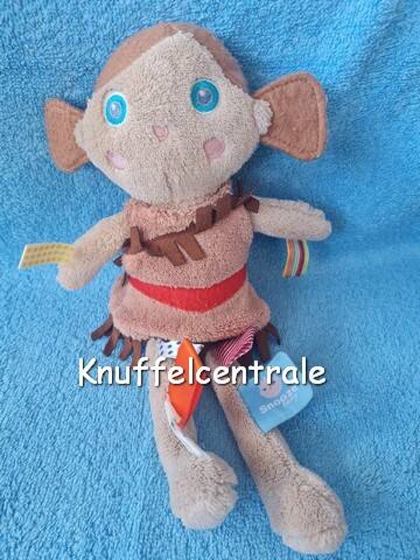 Snooze Baby Indian Sis knuffel aankleedpop met jurk SnoozeBaby