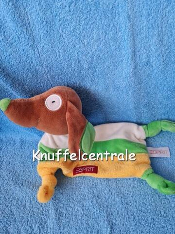 Esprit hond teckel knuffeldoek