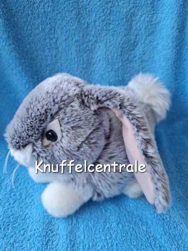 Keel Toys konijn  grijs