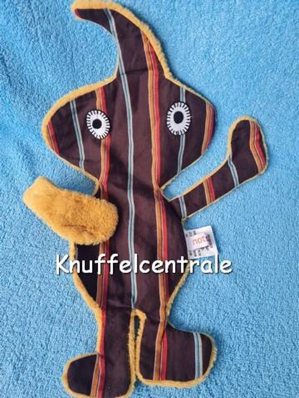 Notsobig Space knuffeldoek geel bruin