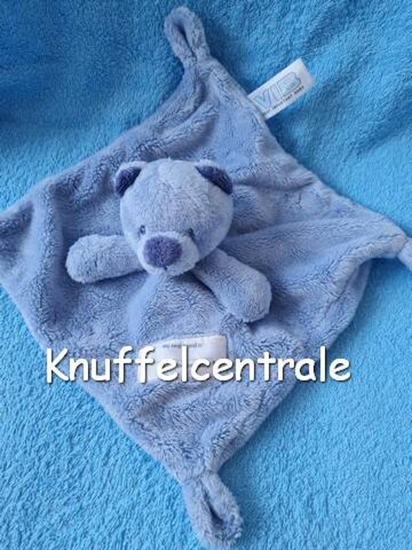 VIB beer Very Important Baby knuffeldoek blauw