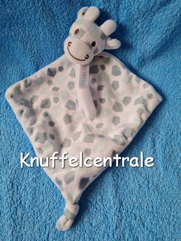 Happy Horse giraf giraffe Gigi knuffeldoek groen wit