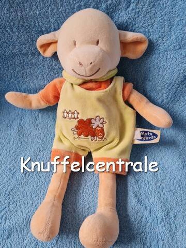 Mots D' Enfants schaapje met tuinpak van Siplec