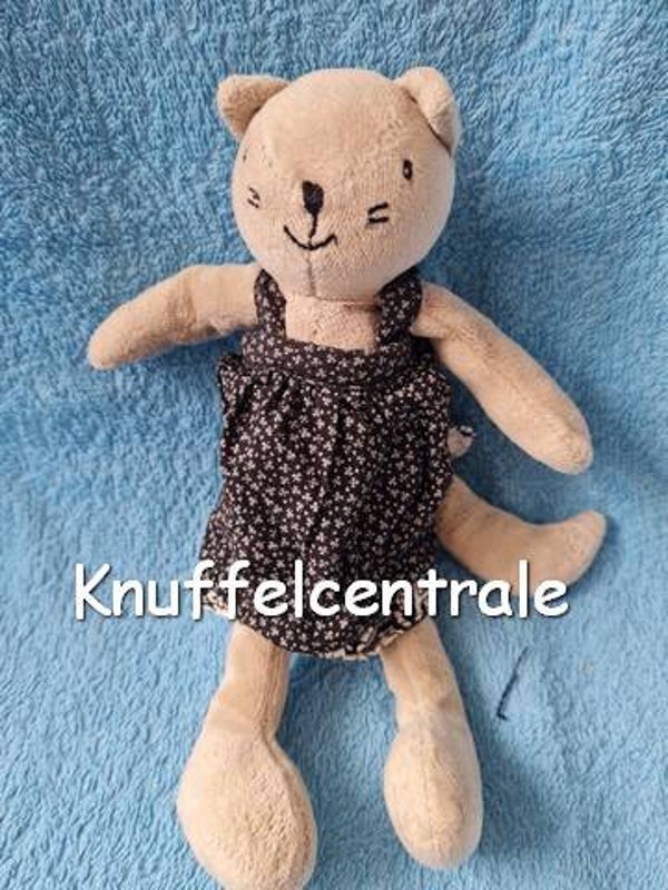 Moulin Roty poes knuffel met jurkje