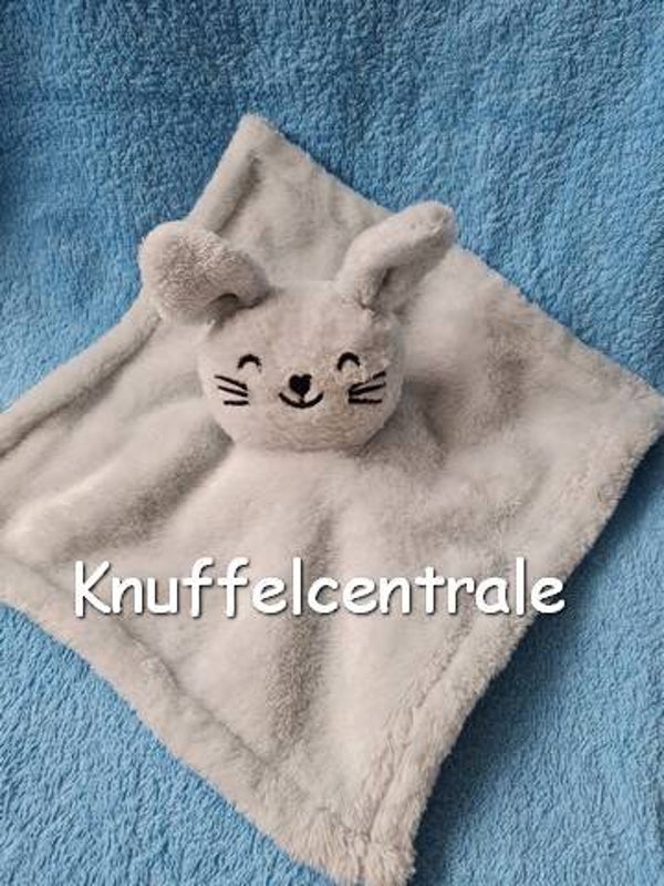 Etos konijn lichtblauw knuffeldoek