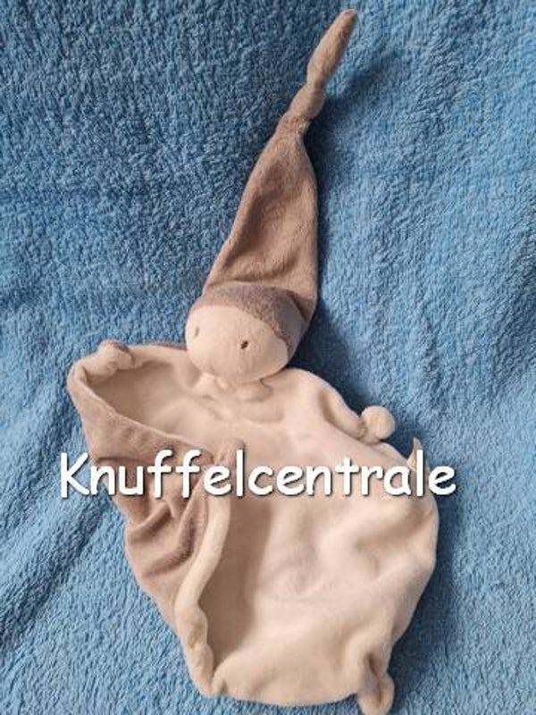 Difrax softdoek klein donker grijs wit (opengeklapt)