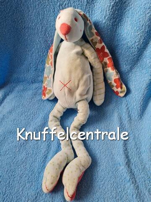 Happy Horse Konijn Snaffle blauw knuffel (beetje verkleurd)