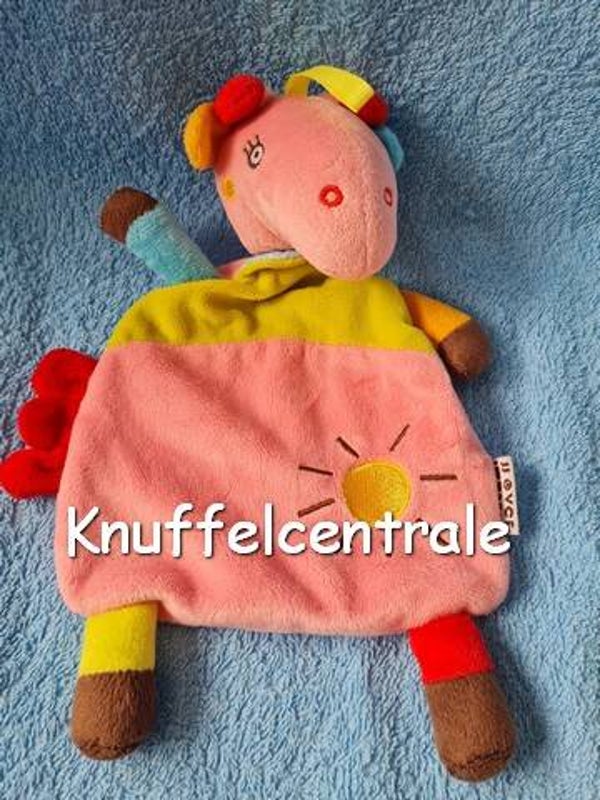 Jjovce koe giraf knuffeldoek gekeurd