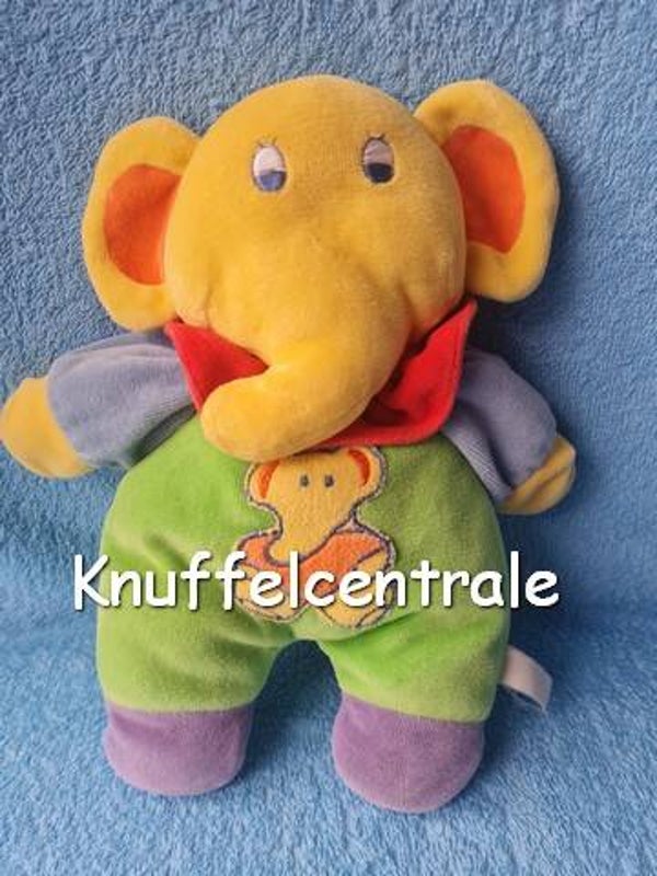 Onbekend Olifant gekleurd met rammel, als Happy Horse