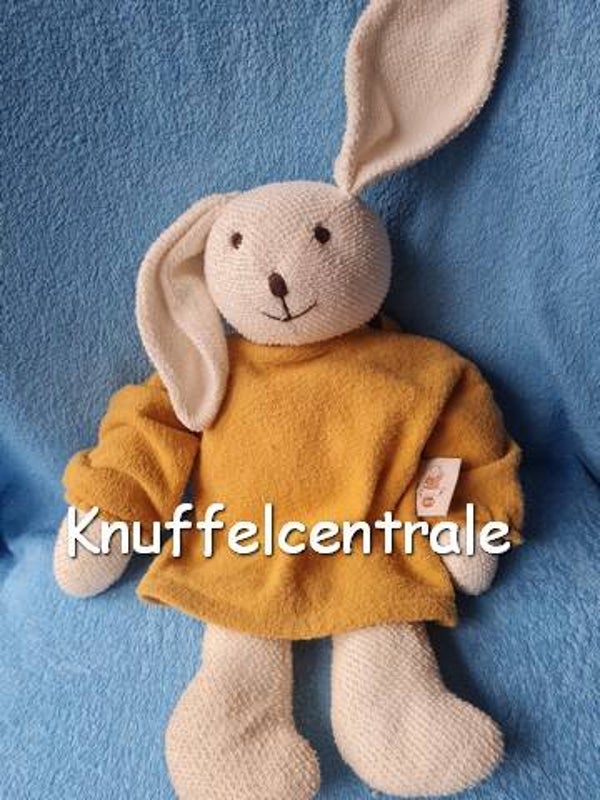 Vaco konijn badstof met trui knuffel 45 cm