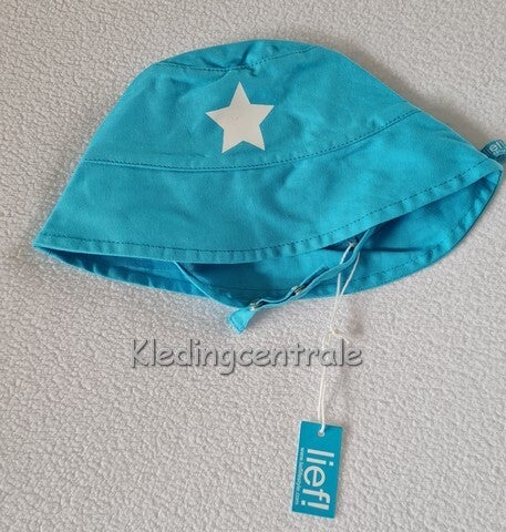 Lief! Lifestyle hoed zonnehoed blauw size 1