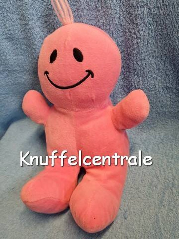 Daatje Roze DA drogist Dollie 28 cm groot zittend model (zonder label)
