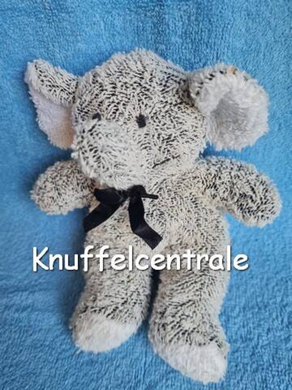 Hema Olifant grijs badstof 20 cm