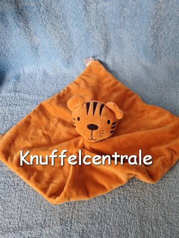 Kruidvat tijger luipaard knuffeldoek velours onderkant