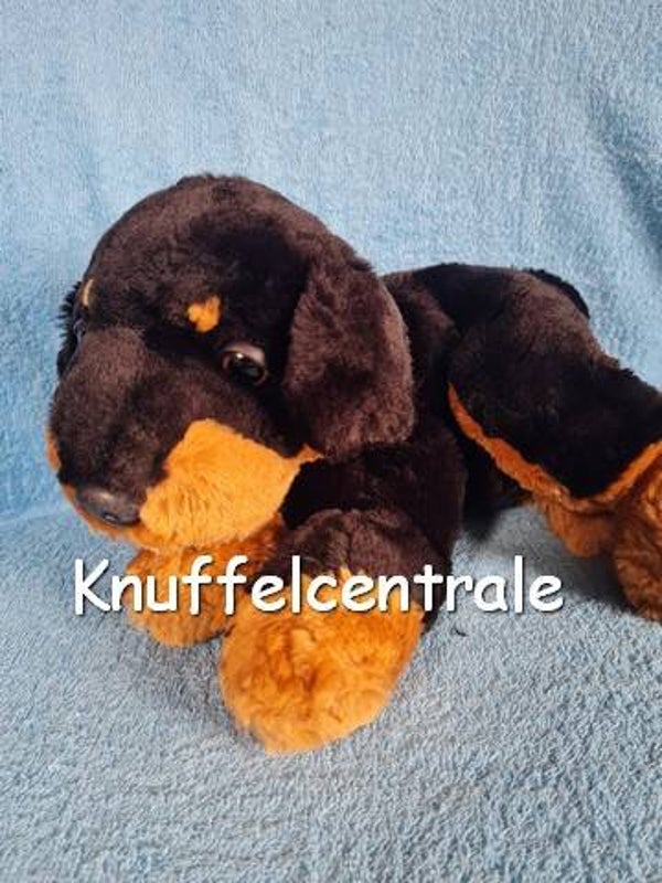 Bijenkorf hond Rottweiler knuffel 30 cm