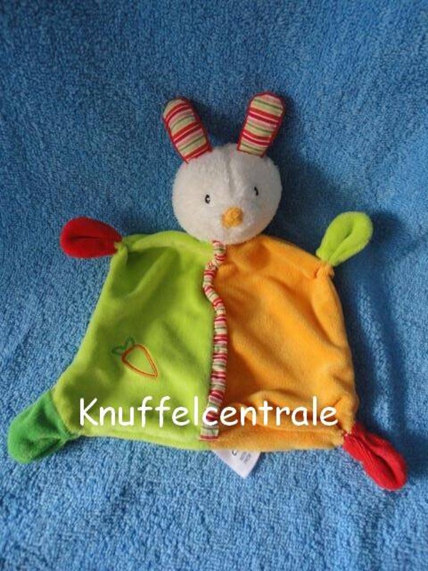 Babyclub Baby Club C&A Konijn knuffeldoek oranje / groen (zonder label)