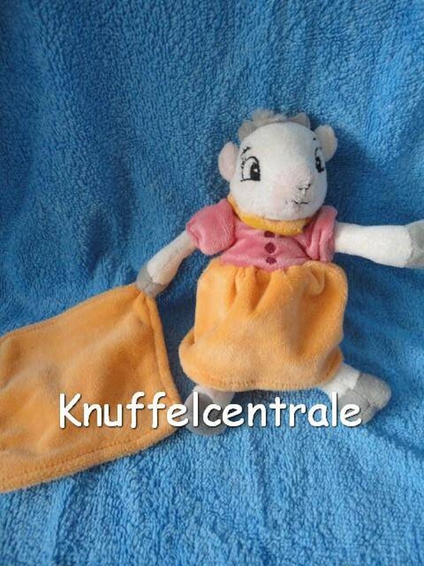 Efteling Sprookjesboom Geit Oranje Roze met doekje en rammel