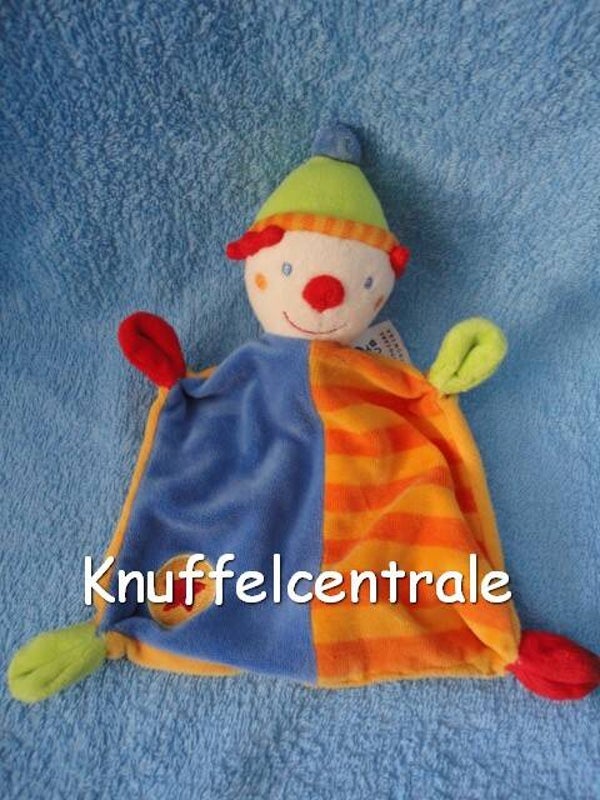 Babyclub Baby Club C&A clown knuffeldoek (zonder label)