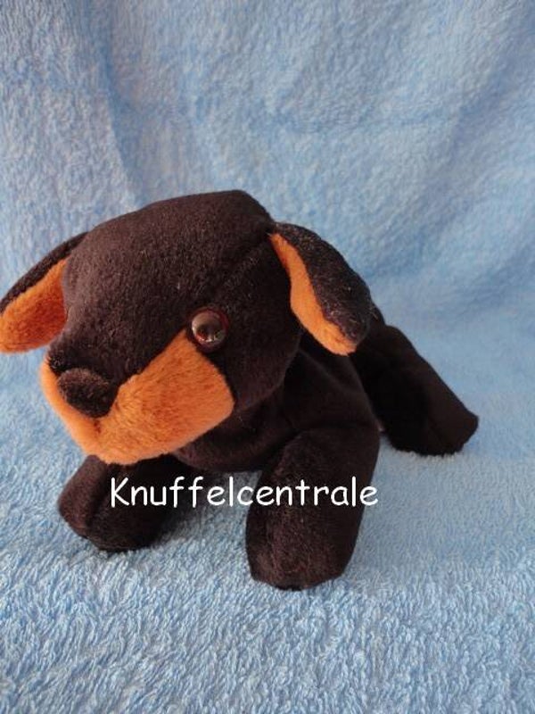 Hema hond hondje rottweiler pup donkerbruin