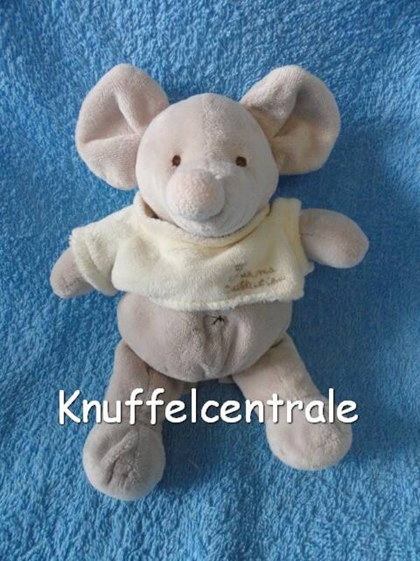 Tiamo Mike the Mouse muis met truitje  20 cm