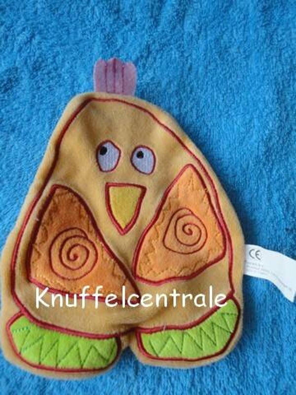 Hema Kuiken kip kippetje vogel  knuffeldoek knisper kraak