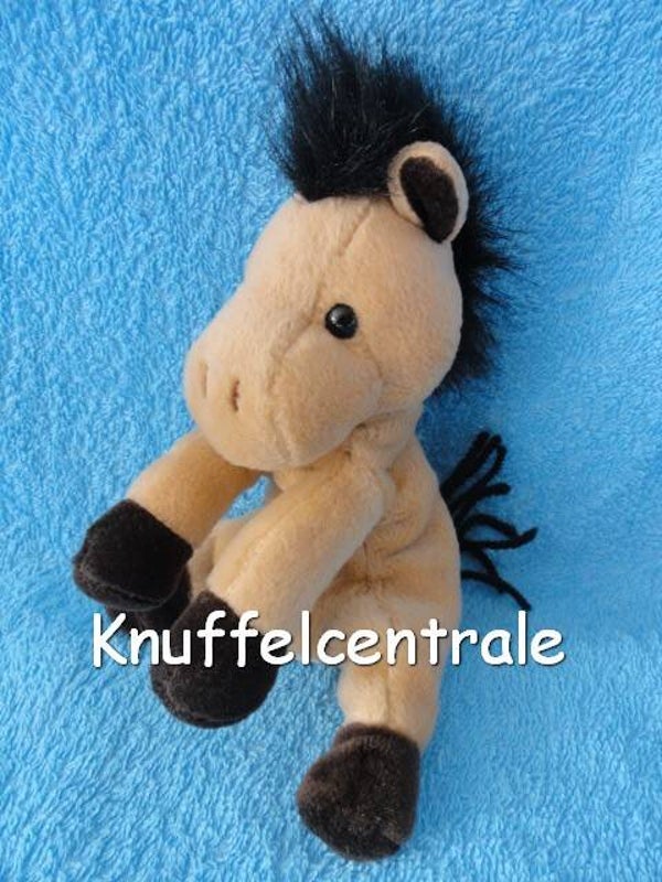 Hema lichtbruin paard paardje zwarte manen