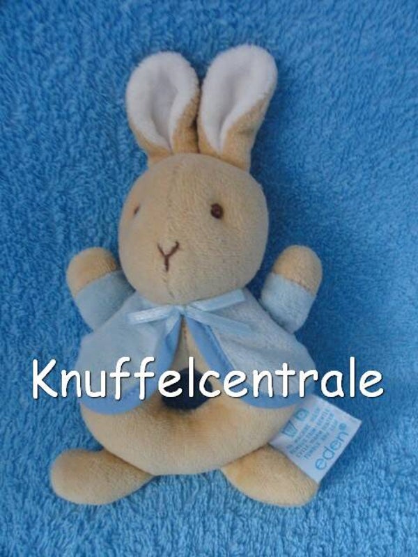 Eden - Peter Rabbit Beatrix Potter konijn rammelaar met voeten