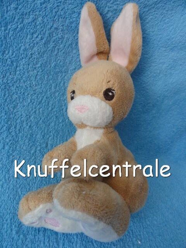 H&M Konijn Hennes & Mauritz bruin knuffel