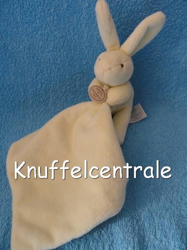 Doudou et Compagnie Konijn wit met knuffeldoek wit