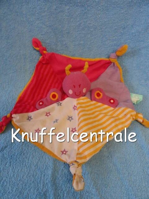 Etos vlinder 5-hoekig knuffeldoek  (zonder label)
