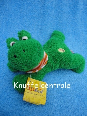 Sunkid kikker liggend 15 cm (zonder label)