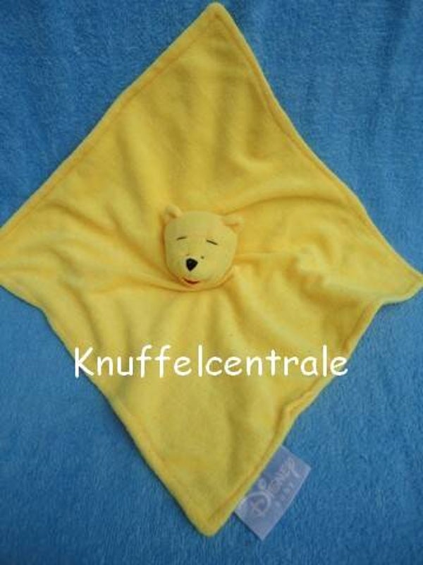 Winnie the Pooh knuffeldoek Disney Baby vierkant badstof groter hoofd