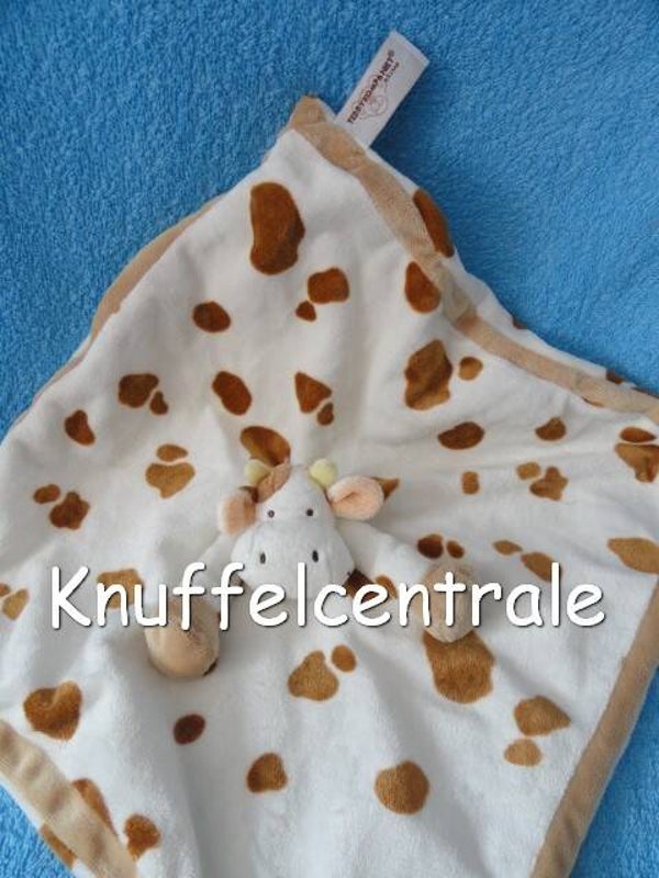 Teddykompaniet koe knuffeldoek