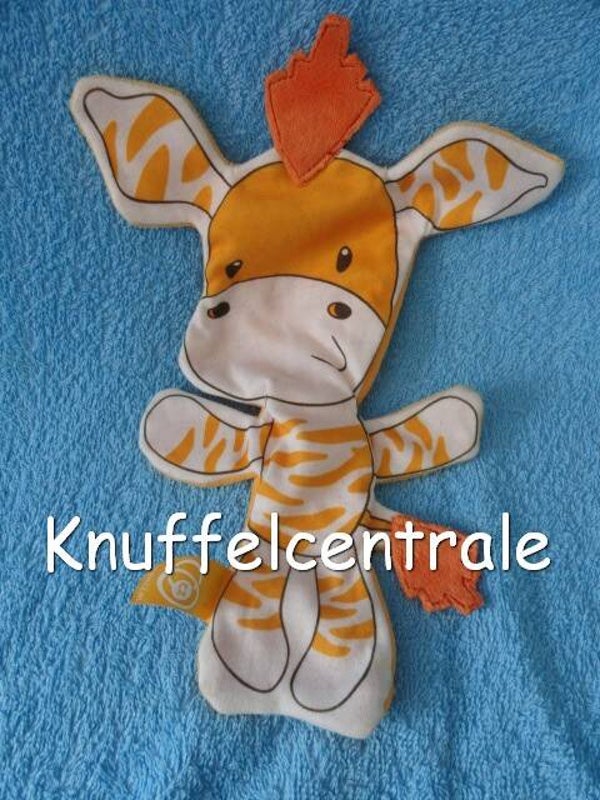 CZ Zetje Zebra knuffeldoek knisper * Nieuw