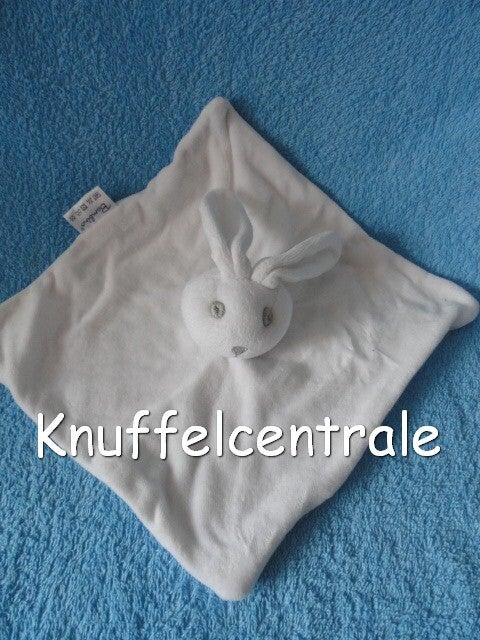 Bambino Konijn knuffeldoek wit