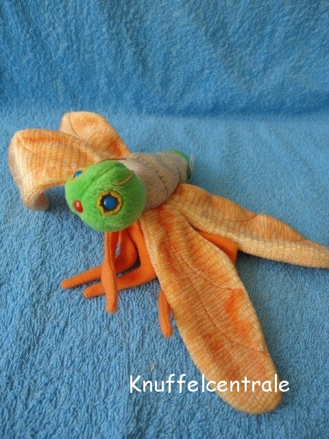 TY libelle vlinder 2000 Beanie Babies Glow the Glow-worm
