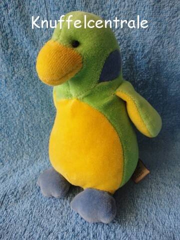 Keel Toys Pinguin Simply Soft Collection Groen geel blauw