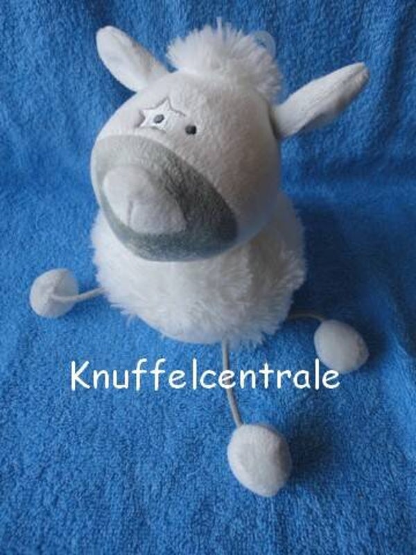 Prenatal schaap wit grijs  met bungel pootjes