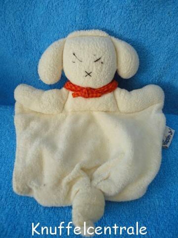 Keptin-JR Schaap poppetje knuffeldoek badstof 26 cm