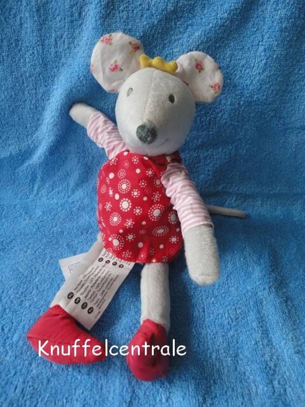Ikea muis Fabler Mus met jurk (zonder label)