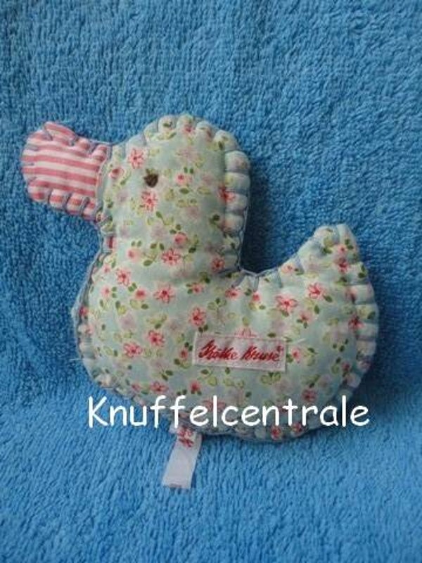 Käthe Kruse Eend katoen met rammel