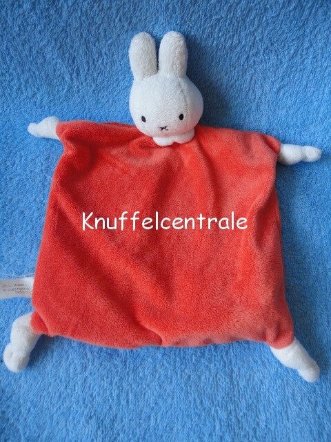 Nijntje Oranje Tiamo knuffeldoek langwerpig (zonder label)