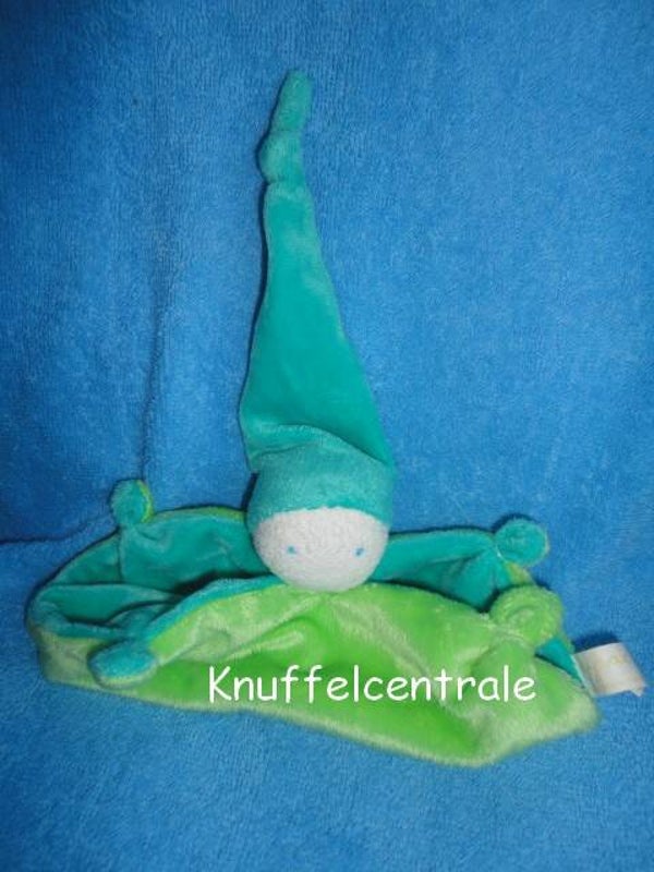 Difrax softdoek klein fel groen en blauwgroen