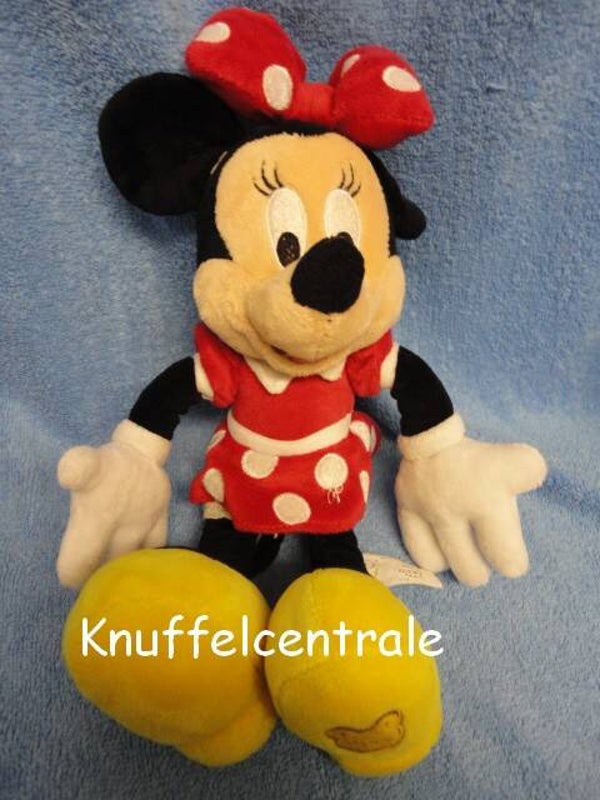 Disney Disneyland  Minnie Mouse met jurk rood 33 cm