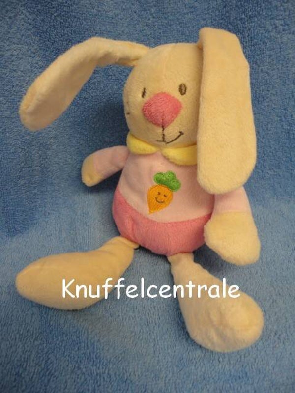 Eddy Toys Konijn roze lang, slugelbenen (zonder label)