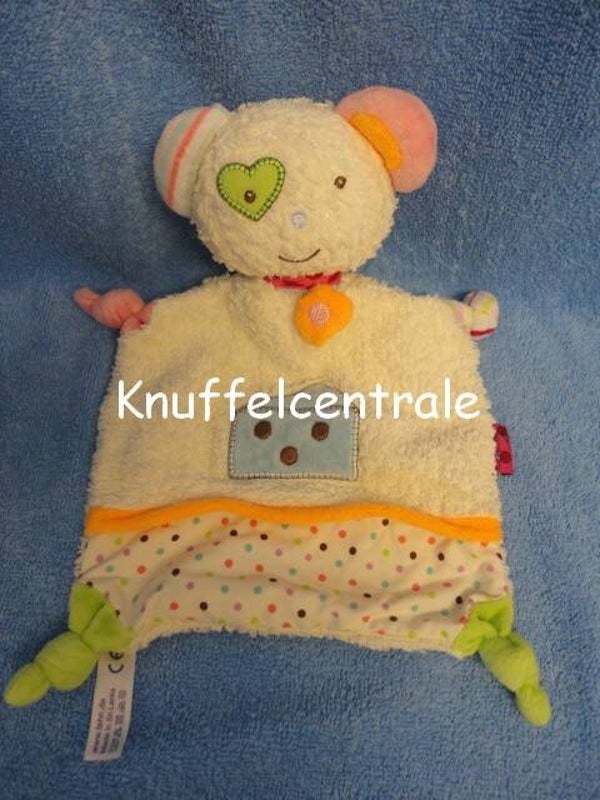 Fehn muis knuffeldoek badstof katoen